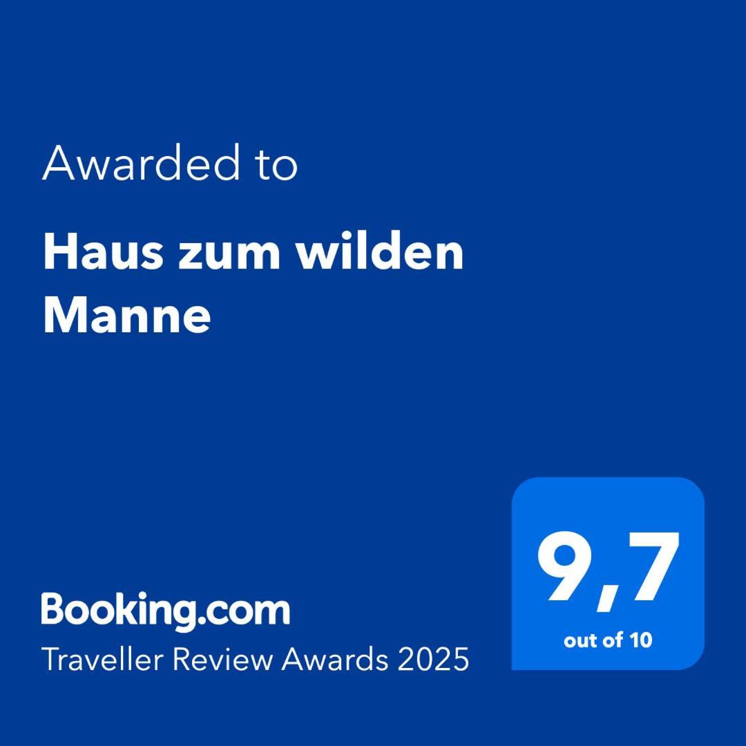 Haus Zum Wilden Manne Villa Erfurt Exteriör bild