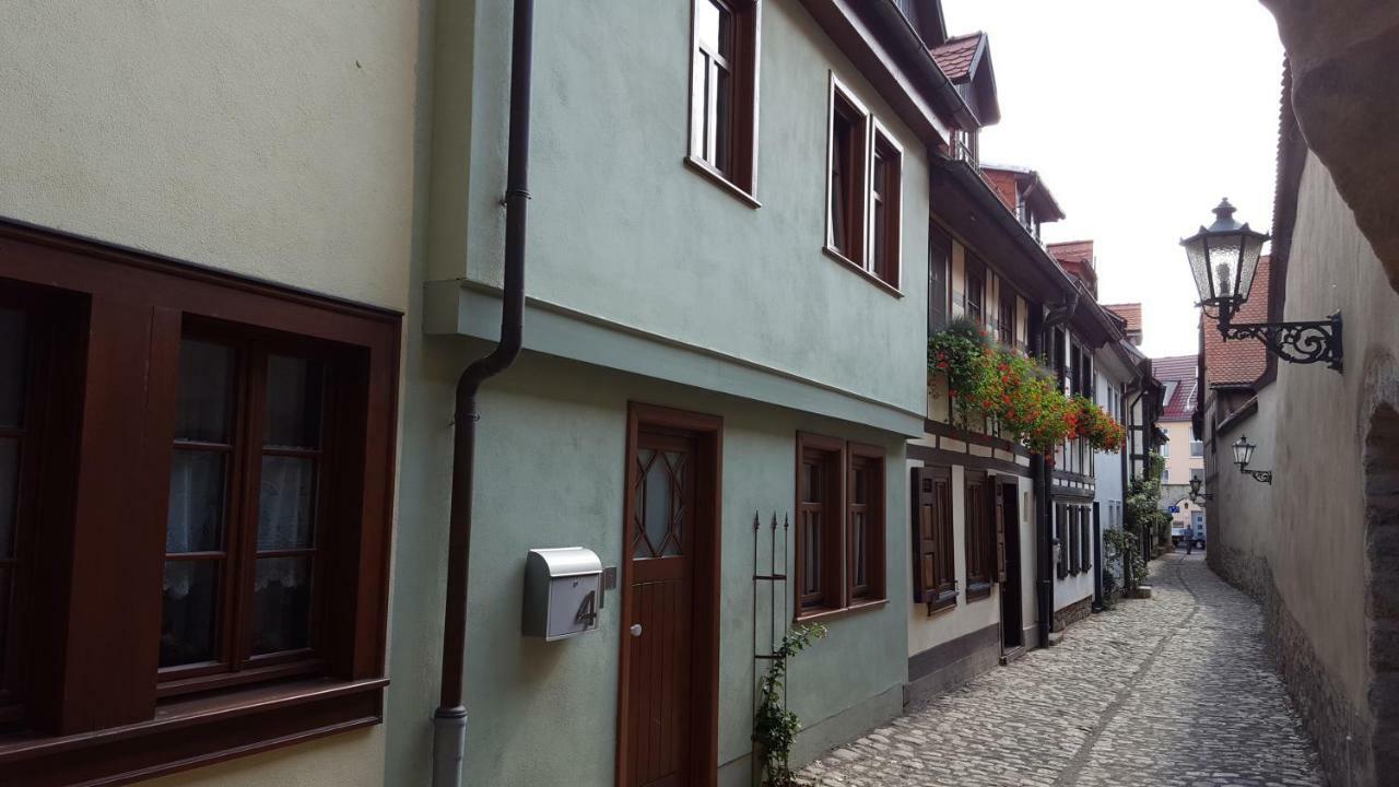Haus Zum Wilden Manne Villa Erfurt Exteriör bild