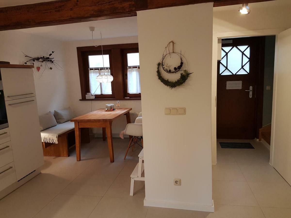 Haus Zum Wilden Manne Villa Erfurt Exteriör bild
